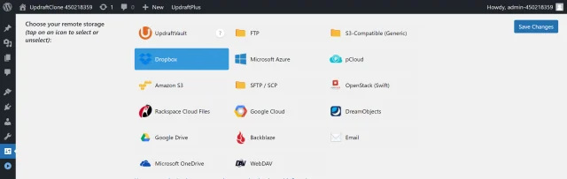 Select dropbox