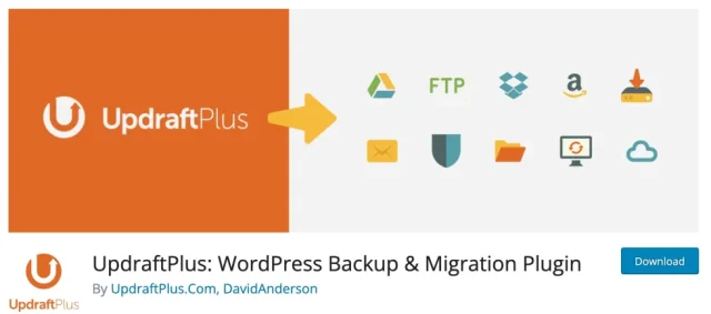 UpdraftPlus plugin