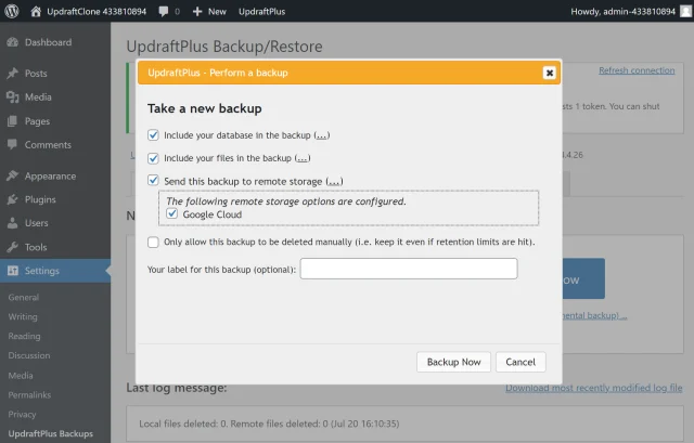 Udp feature gcp s13